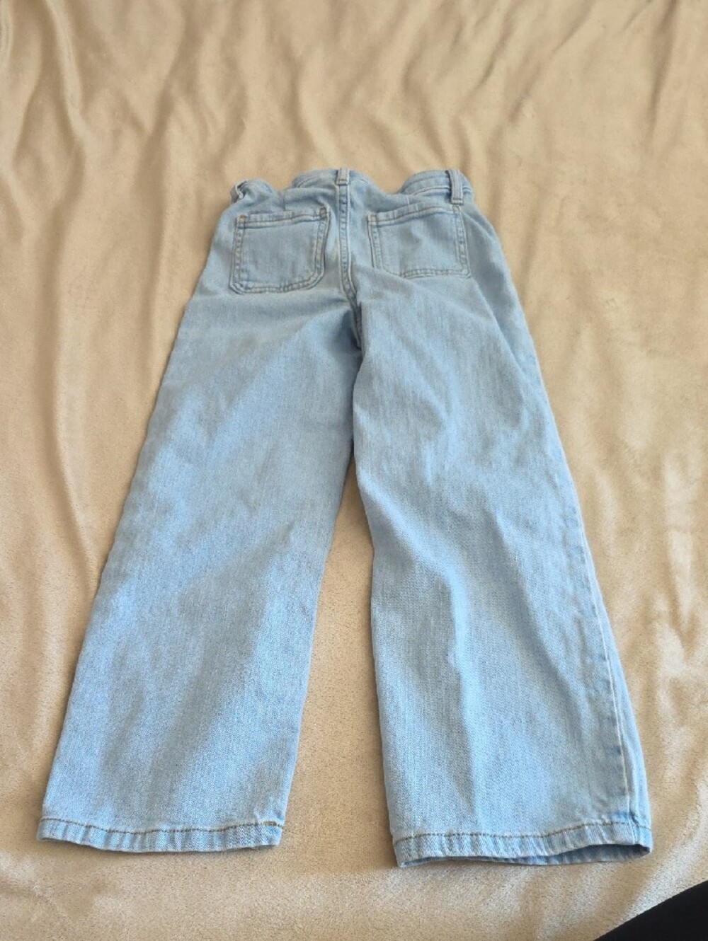 jumping beans Light Blue Denim Jeans with Floral Embroidered Pockets - Picture 4 of 4
